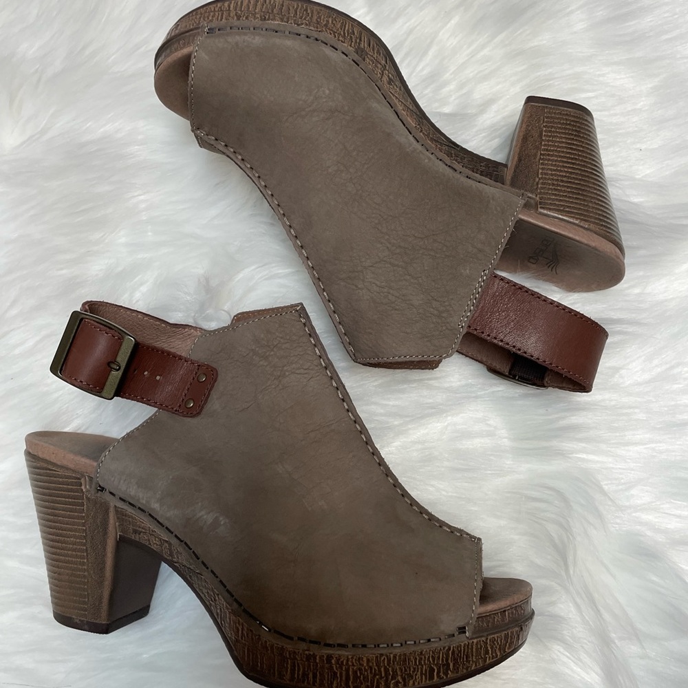 | Dansko | mule heels. Size 40.